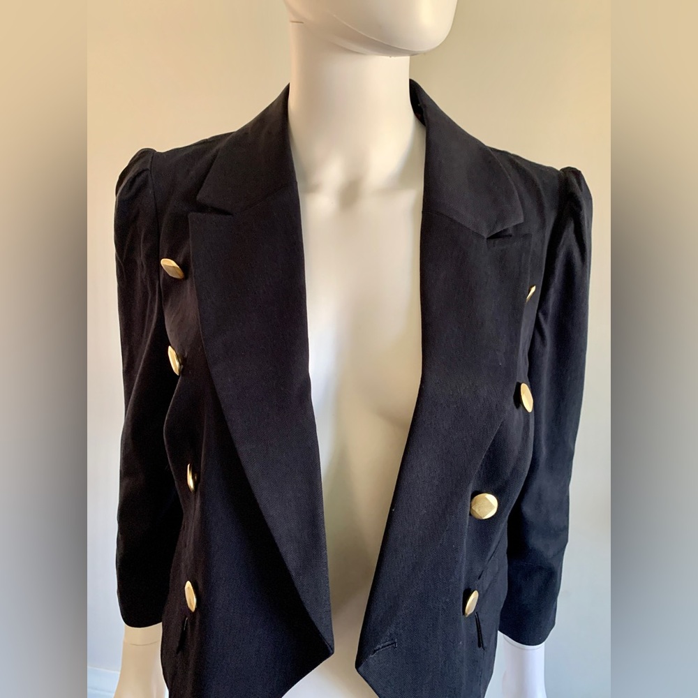 Vintage Guess Suit Jacket in Navy